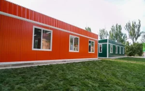 Алғашқы модульді лагерь жатақханасы пайдалануға берілді