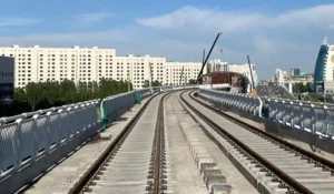 LRT желісінде рельс жолының 11 шақырымы төселді