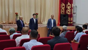 АУДАН ӘКІМІ СЫР БОЙЫНДАҒЫ ЕЛДІ МЕКЕНДЕРДЕ БОЛДЫ