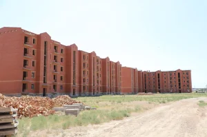 Байқоңырда көппәтерлі тұрғын үйлердің құрылысы қайта жанданды