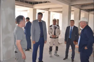 Шиеліде Оқушылар үйі мен Өнер мектебінің құрылысы қарқын алуда