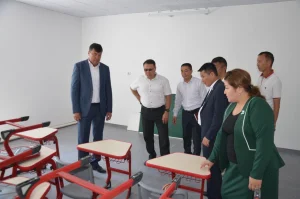 Шиеліде №219 Ы.Алтынсарин атындағы мектепке жүргізіліп жатқан күрделі жөндеу жұмыстары бақылауда