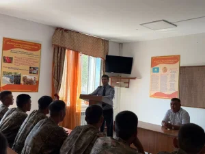 Қызылордада жас сарбаздарды бейімдеуге арналған оқу-әдістемелік жиын өтті