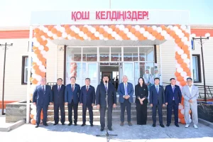Арал ауданында жаңа 100 орындық мектеп пайдалануға берілді