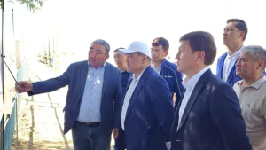 Су ресурстары және ирригация министрі Жаңақорған ауданында болды