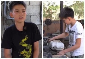 15 жастағы механик көлік жөндеп, айына 500 мың теңге табады