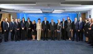 Тоқаев БҰҰ Бас хатшысы Антониу Гутерришпен Алматыда келіссөз жүргізді