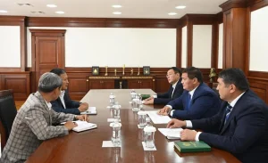 Нұрлыбек Нәлібаев шөл және шөлейтті жерлерге төзімді ағаштар егу мәселесін талқылады