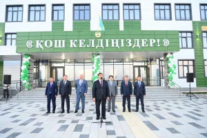 Аймақ басшысы Нәлібаевтың қатысуымен Қызылжарма ауылындағы «Келешек мектебінің» салтанатты ашылу рәсімі өтті