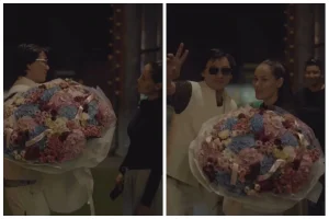 Қайрат Нұртас әнші Назимаға гүл сыйлаймын деп халықтан сөз естіді