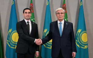 Түрікменстан Президенті Сердар Бердімұхамедов Қазақстанға мемлекеттік сапармен келді