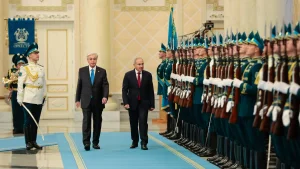 Тоқаев Армения Премьер-министрін Ақордада қарсы алды