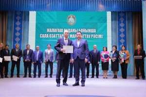 Жалағаш ауданының дамуына үлес қосқан азаматтар марапатталды
