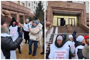 Әскерде қаза тапқан сарбаздардың ата-аналары митингке шықты