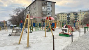 Қызылорда қаласында 20 аулаға заманауи ойын және спорт алаңдары салынып жатыр