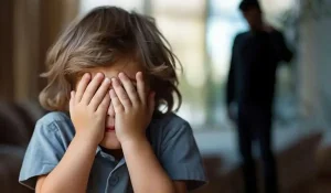 Ер адам кішкентай баланы аяусыз соққыға жықты