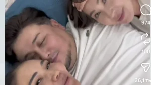 Бәйбіше мен тоқал арасында жатқан ер адам көптің ашуын туғызды