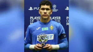 Темірлан Анарбеков Чемпиондар лигасы матчының үздік ойыншысы атанды