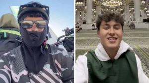 Жас жігіт велосипедпен Меккеге жетті