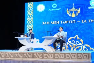 Сыр елінде Заң мен Тәртіп тағылымы айтыс арқылы насихатталды