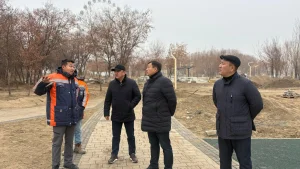 Қызылордада «Достық үйі» мен Президент саябағының жұмыстары аяқталуға жақын