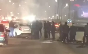 3 көлік соқтығысып, 2 адам көз жұмған