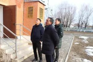 Сырдария аудан әкімі бірқатар әлеуметтік нысандарды аралады