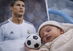 «Роналдо Мерейұлы»: Танымал блогер ұлына футбол аңызының есімін берген