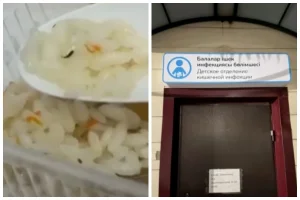 Аурухана асханасындағы балалар тағамынан жәндіктер табылған