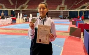 Таеквондошы Тоғжан Қазынабек Болгарияда чемпион атанды