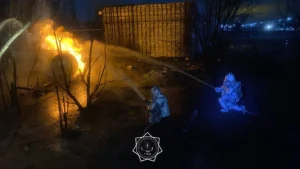 Газ құю бекетінде жарылыс болды