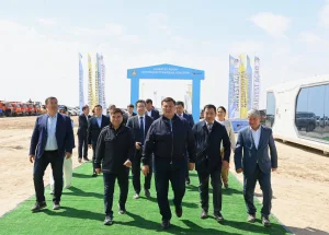 ЖАЛАҒАШТА HARVEST AGRO АГРОИНДУСТРИАЛДЫ КЛАСТЕРІН ҚҰРУ ЖОБАСЫНЫҢ БІРІНШІ КЕЗЕҢІ БАСТАЛДЫ