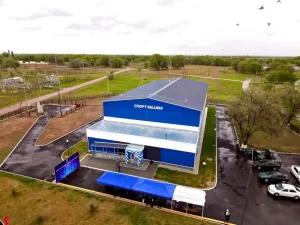 Жаңа спорт кешені пайдалануға берілді