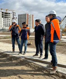 ҚЫЗЫЛОРДАДА ҚАЛА ӘКІМІ ҚҰРЫЛЫС НЫСАНДАРЫН АРАЛАДЫ