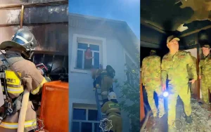 Қызылордада балабақша өртенді