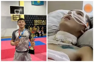 "Өз бетінше дем алып, қозғала алмайды": Рингте есін жоғалтқан спортшы бір айдан соң комадан шықты