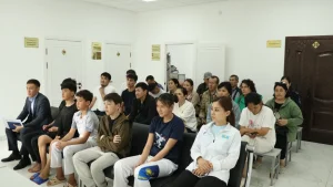 Қызылорда облысында Полицейлер мен жастар атты  ашық әңгіме алаңы өтті