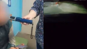 Мас күйінде көлік жүргізген жүргізуші ұсталды