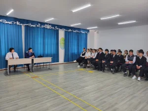Жалағаш ауданында "Заң мен тәртіп – Қазақстанның негізі" атты семинар өтті