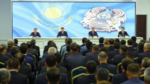 КӘСІПОДАҚ ТӨРАҒАСЫ ОБЛЫС ӘКІМІНІҢ КАНДИДАТУРАСЫН КЕЛІСУ ЖӨНІНДЕГІ ОТЫРЫСҚА ҚАТЫСТЫ