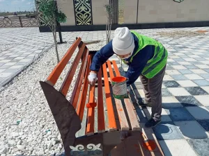 ШИЕЛІДЕ «ТАЗА ҚАЗАҚСТАН» АКЦИЯСЫ АЯСЫНДА САНИТАРЛЫҚ ТАЗАЛЫҚ ЖӘНЕ АБАТТАНДЫРУ ЖҰМЫСТАРЫ ҚАРҚЫНДЫ ЖҮРГІЗІЛУДЕ