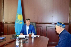ШИЕЛІ АУДАНЫНЫҢ ӘКІМІ АЙТБАЙ ЖАНДАРБЕКОВ ЖЕКЕ ҚАБЫЛДАУ ӨТКІЗДІ