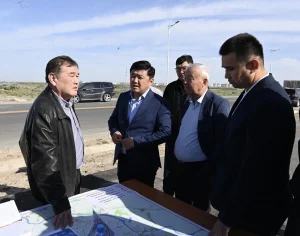 АЙМАҚ БАСШЫСЫ ҚАЛАДАҒЫ АЯҚСУ ҰҢҒЫМАЛАРЫНЫҢ ЖАҒДАЙЫН ТЕКСЕРДІ