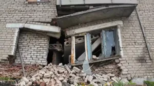 Екі қабатты тұрғын үй опырылып түсті