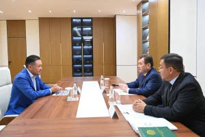 КАЛЬЦИЙЛЕНГЕН СОДА ӨНДІРУ ЗАУЫТЫ ҚҰРЫЛЫСЫНА ҚАТЫСТЫ МӘСЕЛЕЛЕР ТАЛҚЫЛАНДЫ