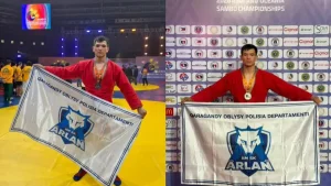 Қазақстандық полицей халықаралық чемпионатта медаль жеңіп алды