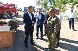 ҚАЗАЛЫ АУДАНЫНЫҢ ӘКІМІ ӨРТ ҚАУІПСІЗДІГІНІҢ АЛДЫН АЛУҒА БАҒЫТТАЛҒАН ЖҰМЫСТАРДЫ ПЫСЫҚТАДЫ
