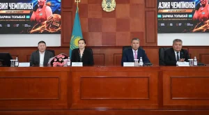 ҚАЗАЛЫ  ӘКІМІ АЗИЯ ЧЕМПИОНЫН ҚАБЫЛДАП, ҚҰРМЕТ КӨРСЕТТІ