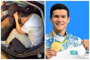 Олимпиада чемпионы мас күйде көлік жүргізіп ұсталды