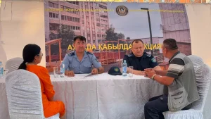 Қызылорда облысында «Ауладағы қабылдау» республикалық акциясы жалғасуда
